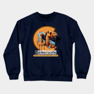 Camel Fashion Style Crewneck Sweatshirt